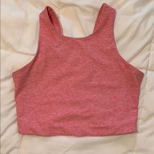 Pink Outdoor Voices sports bra